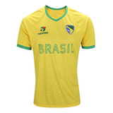 Camisa Brasil Topper Eight Sports