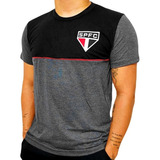 Camisa Braziline São Paulo Masculina Trees Adt Tricolor