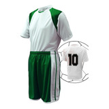 Camisa Calção Meião Fardamento Uniforme De Futebol Kit 11