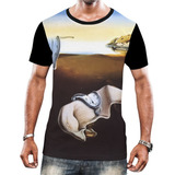 Camisa Camiseta A Persistência Da Memoria Salvador Dalí Arte