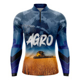 Camisa Camiseta Agro Agronomia Proteção Solar Uv50 Gll61