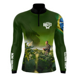 Camisa Camiseta Agro Bruto Agropecuária Fazenda Proteção Uv 