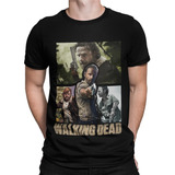 Camisa Camiseta Algodão The Walking Dead Serie Rick Grimes