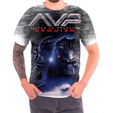 Camisa Camiseta Aliens Vs Predator Avp Filme Envio Rápido 02