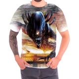 Camisa Camiseta Aliens Vs Predator Avp Filme Envio Rápido 05