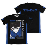 Camisa Camiseta Anime Blue Lock Meguru
