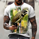 Camisa Camiseta Ave Pássaro Coleiro Tui Tui 1