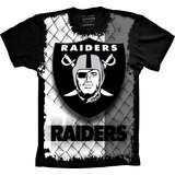 Camisa Camiseta Babylook S 93 Oakland Raiders Esportes