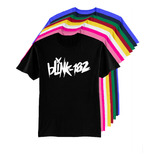 Camisa Camiseta Banda Blink 182 Show De Rock 100 Algodão M1