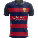 Camisa Camiseta Barcelona Neymar Messi Infantil 2015 Adulta