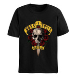 Camisa Camiseta Básica Guns N Roses