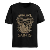 Camisa Camiseta Basica Metallica