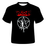Camisa Camiseta Blusa Banda De Rock Rush 