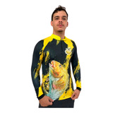 Camisa Camiseta Blusa Pesca Proteção Solar Uv50 3 Modelos