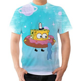 Camisa Camiseta Bob Esponja Do Mar