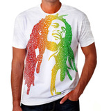 Camisa Camiseta Bob Marley Cantor Reggae