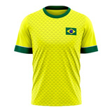 Camisa Camiseta Brasil Brasileira Seleção Copa Mundo Oficial