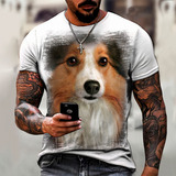 Camisa Camiseta Cachorro Sheltie
