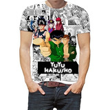 Camisa Camiseta De Animes Yu Yu