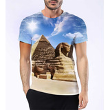 Camisa Camiseta Esfinge Mitologia Enigma Leão