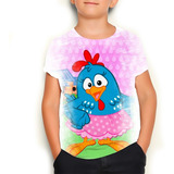 Camisa Camiseta Galinha Pintadinha Infantil Envio