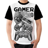 Camisa Camiseta Gamer Jogador Controle Player Envio Hoje 13