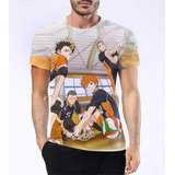 Camisa Camiseta Haikyuu Haiky Manga Vôlei Anime Série 1