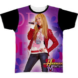 Camisa Camiseta Hannah Montana Sitcom Seriado
