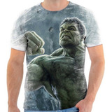 Camisa Camiseta Hulk Os Vingadores Avengers Super Heróis 8