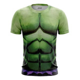 Camisa Camiseta Hulk Traje Kids Frente Costa Envio Rápido