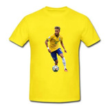 Camisa Camiseta Infantil Neymar Jr Seleção Brasileira Craque