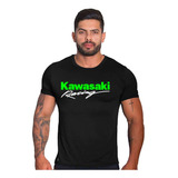 Camisa Camiseta Kawasaki T shirt Motociclista