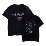 Camisa Camiseta Lil Peep Menina Rapper Músicas Banda Musical