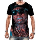 Camisa Camiseta Lil Wayne Rap Americano Música Rapper 2