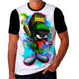 Camisa Camiseta Marvin Martian Desenho Animado