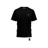 Camisa Camiseta Masculina Slim Voker Premium 100 Algodão GG Preto