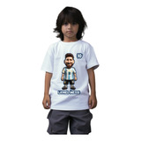Camisa Camiseta Messi Infantil
