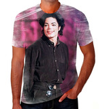 Camisa Camiseta Michael Jackson Cantor Pop