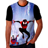 Camisa Camiseta Miles Morales Jogo Game Filme Envio Hoje 01