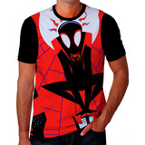 Camisa Camiseta Miles Morales Jogo Game