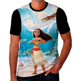 Camisa Camiseta Moana Muai Desenho Filme Arte Envio Hoje 03
