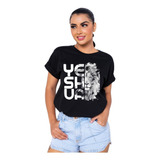 Camisa Camiseta Modelo Feminino Unissex Leão
