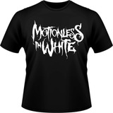 Camisa Camiseta Motionless In White Banda Rock Gothic Metal