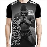 Camisa Camiseta Muay Thai Eu Posso Fb 2037 Preta GG