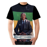 Camisa Camiseta Nelson Mandela África Do