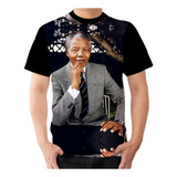 Camisa Camiseta Nelson Mandela África Do