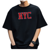 Camisa Camiseta Oversized Streetwear Nyc Academia Swag