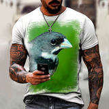Camisa Camiseta Pássaro Ave Colerinho Canto 10