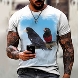Camisa Camiseta Pássaro Curió Bird Casal