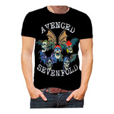 Camisa Camiseta Personalizada Banda Avenged Sevenfold